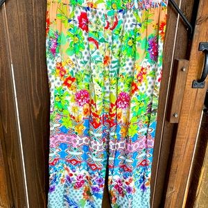 Johnny Was open leg (see photo) flowing Palazzo pants